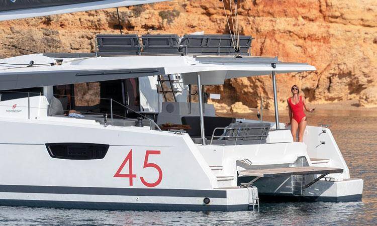 Fountaine Pajot Elba 45 Halle Berry