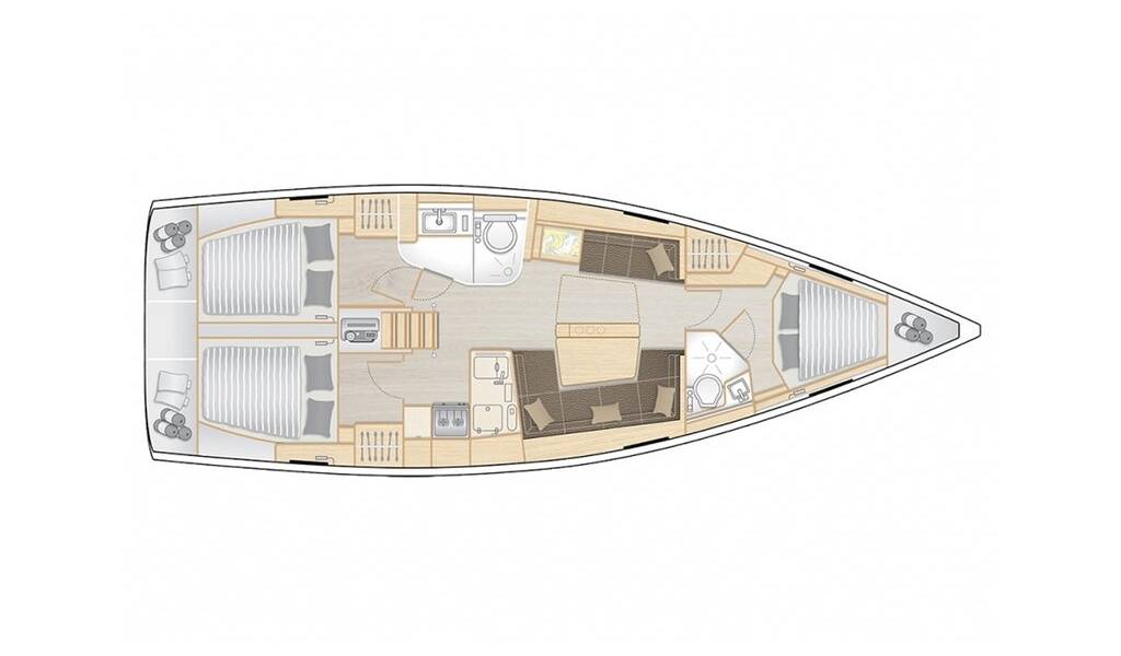 Hanse 418 Dafne