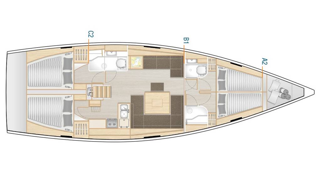 Hanse 458 Melusine