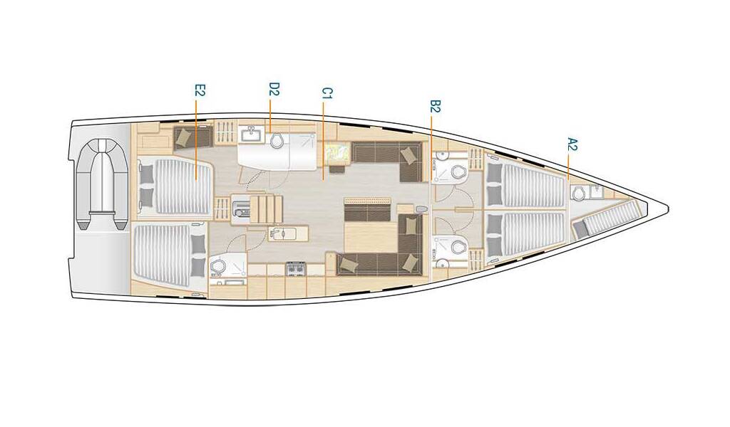 Hanse 548 Mila Felice