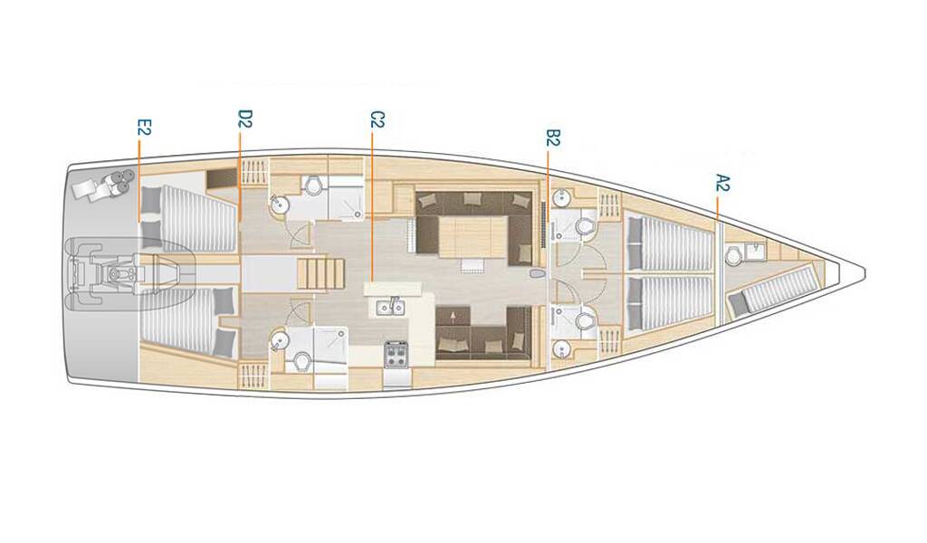 Hanse 588 Nausicaa II