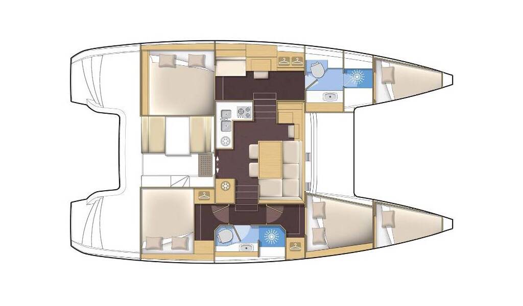 Lagoon 40 MotorYacht Family