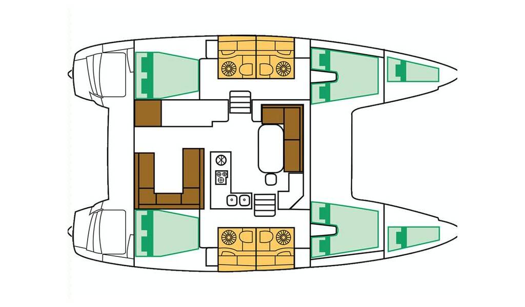 Lagoon 400 S2 Turquoise