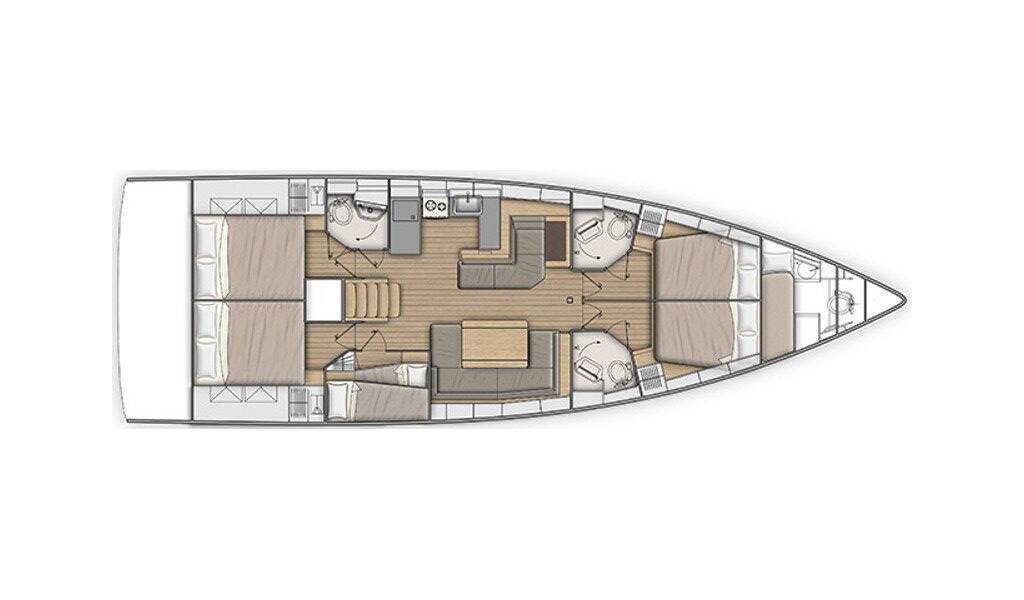 Oceanis 51.1 South Point