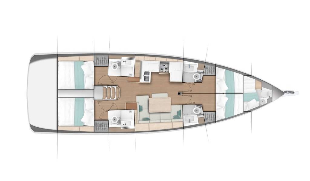 Sun Odyssey 490 Lara