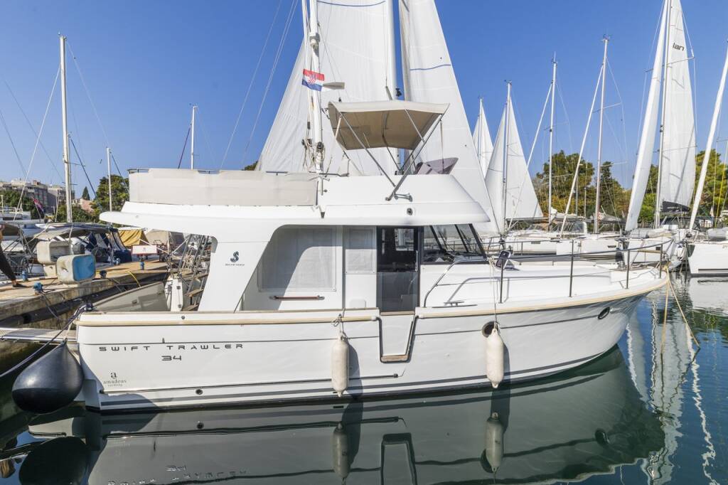 Swift Trawler 34 Blue Sky